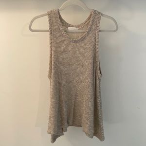 Lightweight sweater tank
